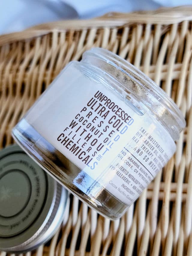 The Skinny Pure Beauty Coconut Oil review photo by Researching4Beauty