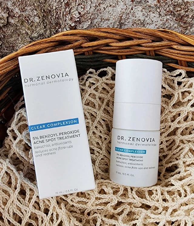 Dr. Zenovia 5% Benzoyl Peroxide Acne Spot Treatment review photo by Researching4Beauty