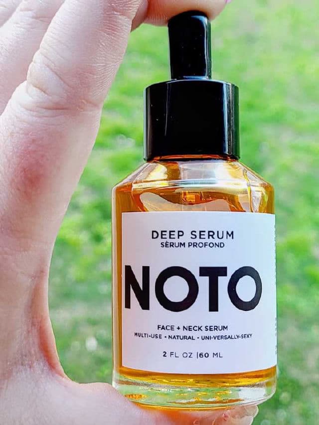 NOTO Deep Serum review photo by Researching4Beauty