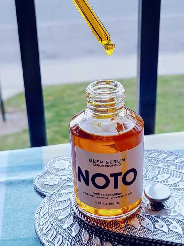 NOTO Deep Serum review photo by Researching4Beauty
