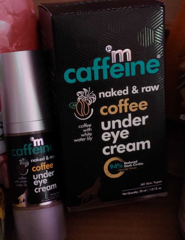 mCaffeine Naked and Raw Coffee Under Eye Cream review photo by ShwetaU