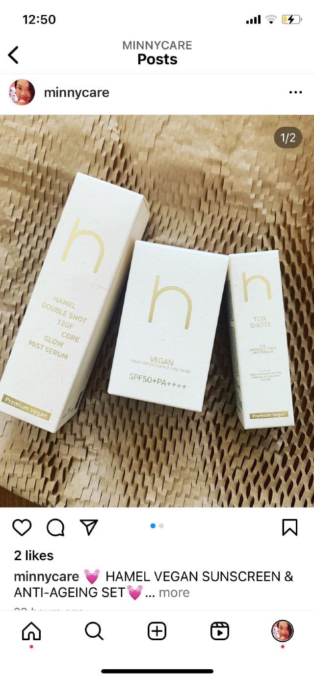 Hamel Double Shot 12GF Core Glow Mist Serum review photo by Minnycare