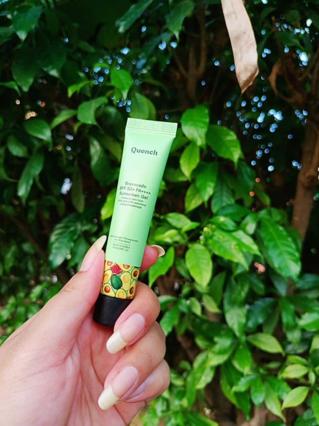 Quench Botanics Bravocado SPF 50+ PA++++ Sunscreen Gel review photo by prarthana