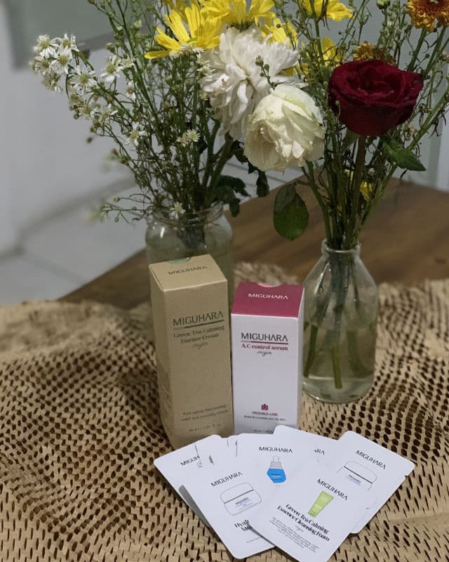 Miguhara Green Tea Calming Essence Cream - Origin review photo by Siitha