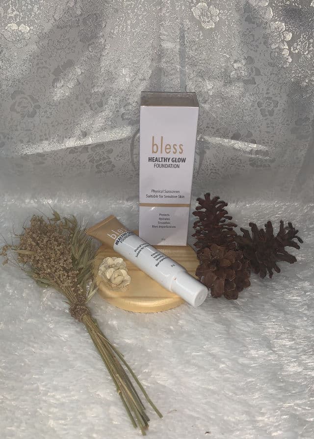 Bless Healthy Glow Foundation review photo by Siitha