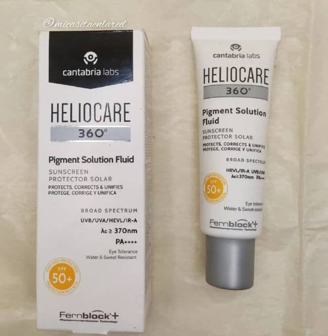 Heliocare Fluid Cream SPF 50+ review photo by Pickytester