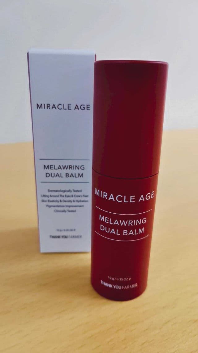 THANK YOU FARMER Miracle Age Melawring Dual Balm review photo by MaritaCP76