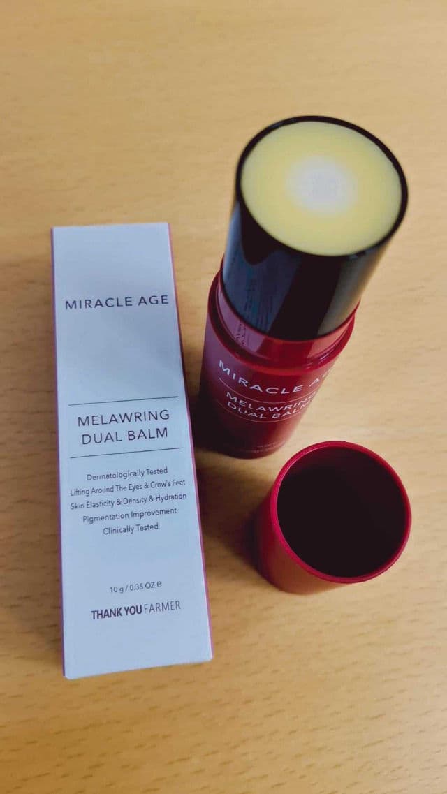 THANK YOU FARMER Miracle Age Melawring Dual Balm review photo by MaritaCP76