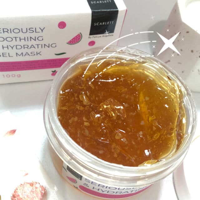 Scarlett Whitening Seriously Soothing & Hydrating Gel Mask review photo by Junjunitaf