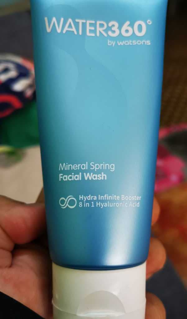Water 360 by Watsons Mineral Spring Facial Wash review photo by pickybae