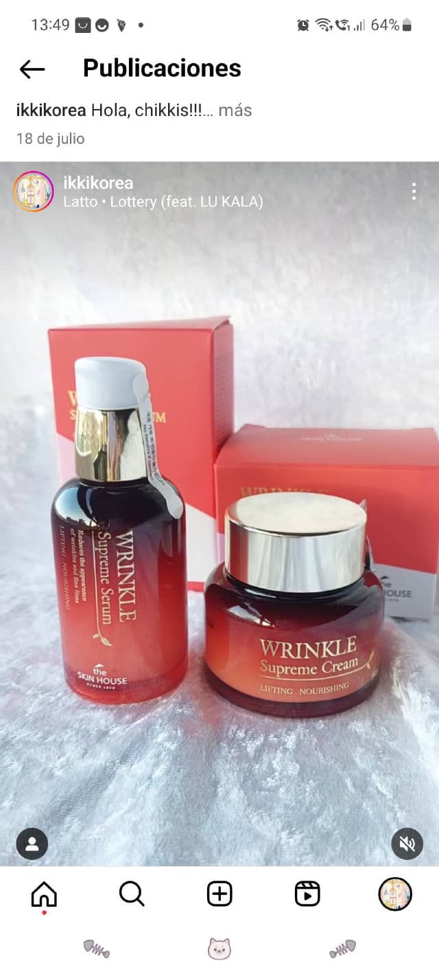 The Skin House Wrinkle Supreme Cream review photo by Ikkikorea
