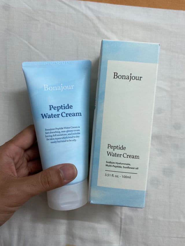 Bonajour Peptide Water Cream review photo by delialow