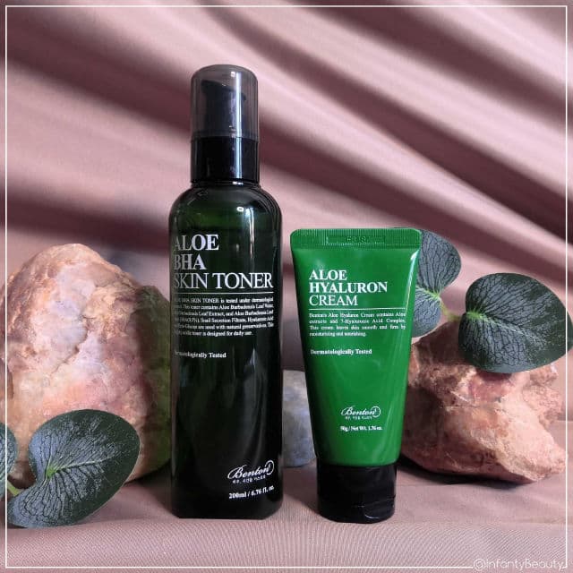 BENTON Aloe Hyaluron Cream review photo by TanyaKbeauty