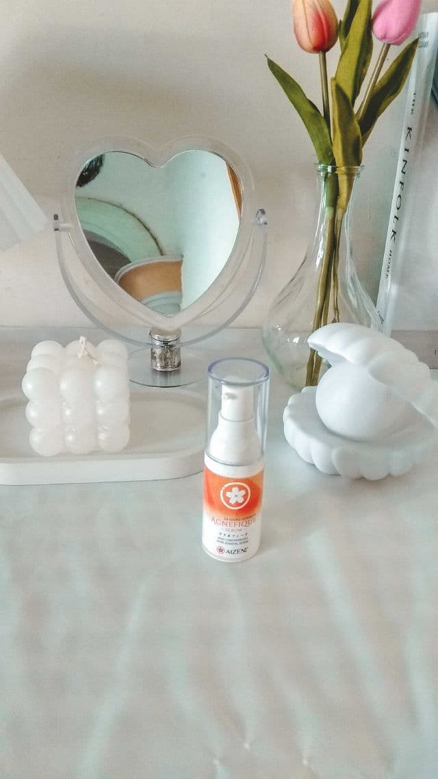 Aizen Acnefique Serum review photo by romulia