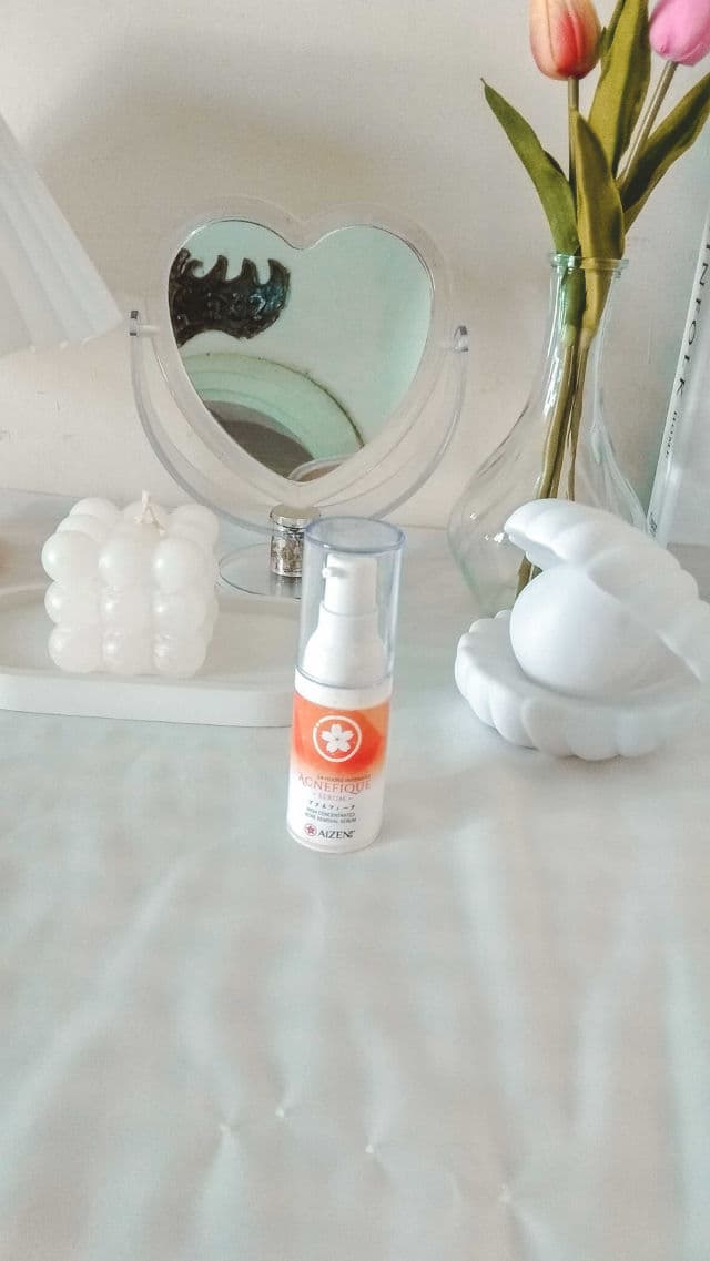 Aizen Acnefique Serum review photo by romulia
