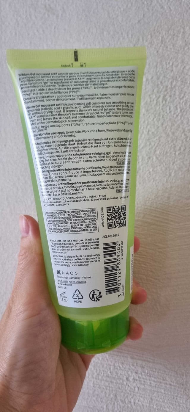 Bioderma Sébium Gel Moussant Actif review photo by ChoonKhee