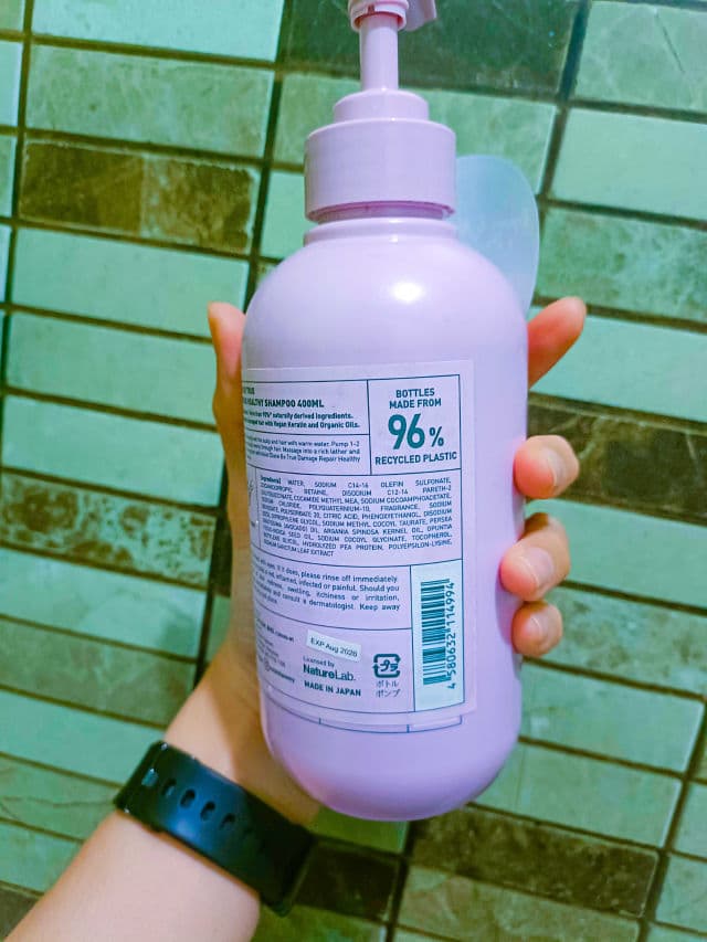 Moist Diane Be True Damage Repair Healthy Shampoo review photo by Yaniemirawk