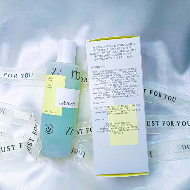 Urbanand Quick Toner from Hawaii review photo by Yaniemirawk