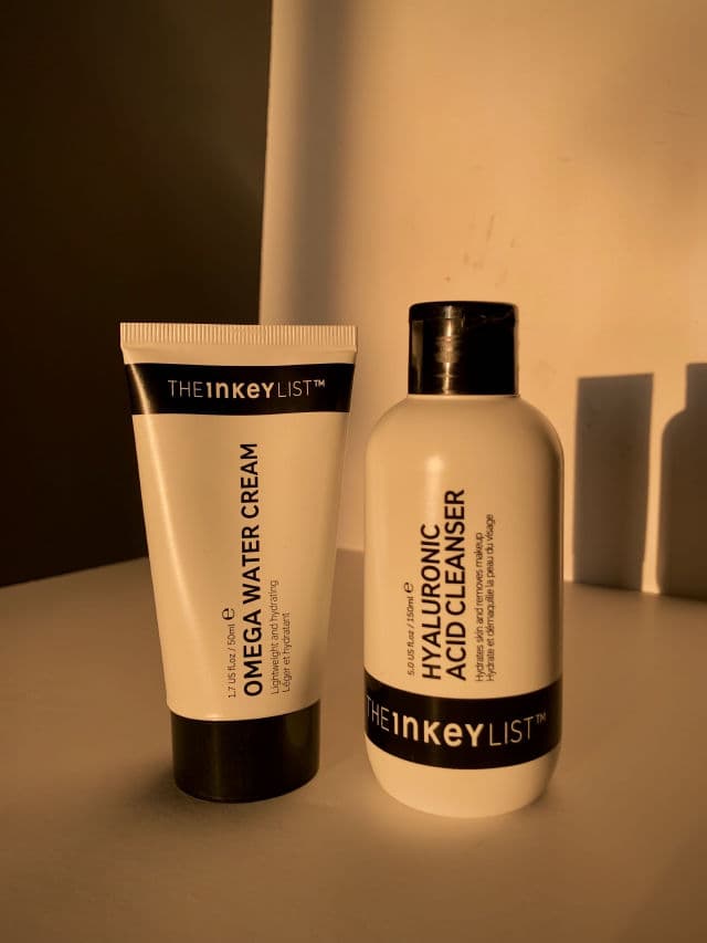 The Inkey List Omega Water Cream review photo by skincarewithorr