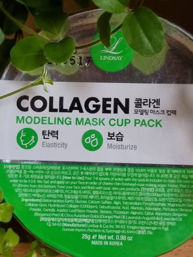 LINDSAY Collagen Modeling Mask review photo by glowandsunshine