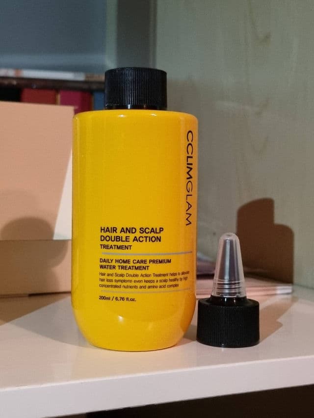 CCLIMGLAM Hair and Scalp Double Action Treatment review photo by glowandsunshine