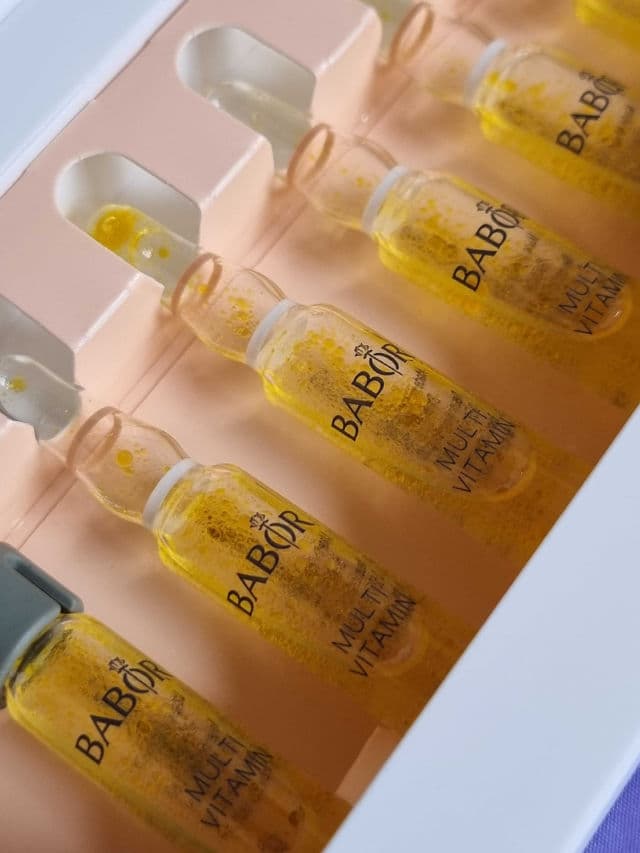 Babor Multi Vitamin Ampoule Serum Concentrate review photo by glowandsunshine