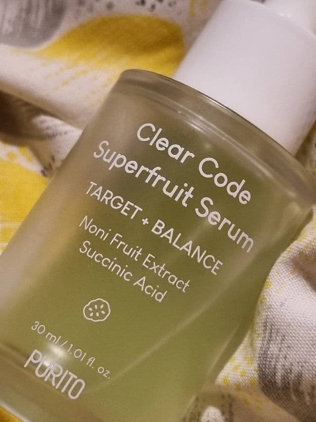 PURITO Clear Code Superfruit Serum review photo by glowandsunshine