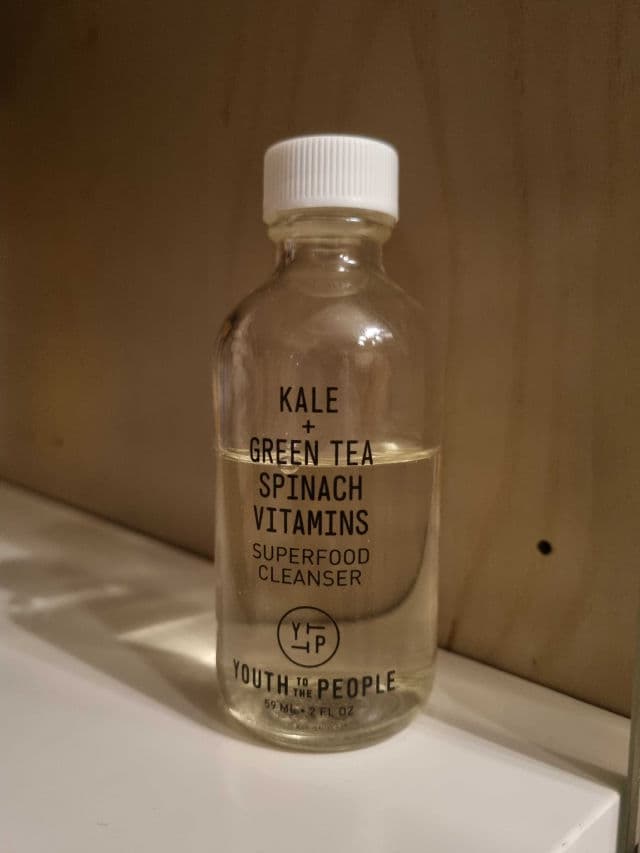 Youth To The People Kale + Green Tea Spinach Vitamins Superfood Cleanser review photo by glowandsunshine