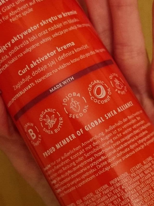 Cantu Shea Butter Moisturizing Curl Activator Cream review photo by glowandsunshine