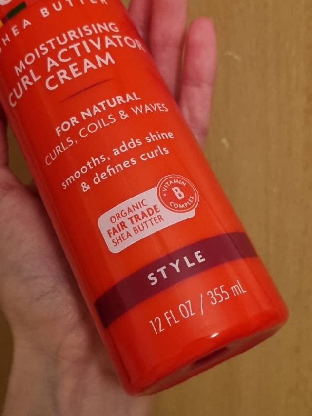 Cantu Shea Butter Moisturizing Curl Activator Cream review photo by glowandsunshine