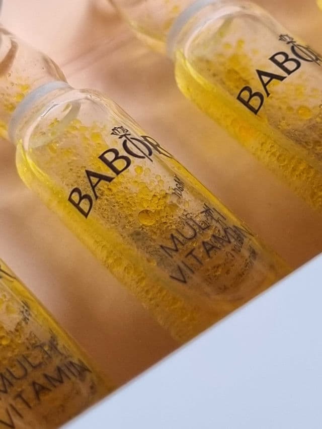 Babor Multi Vitamin Ampoule Serum Concentrate review photo by glowandsunshine