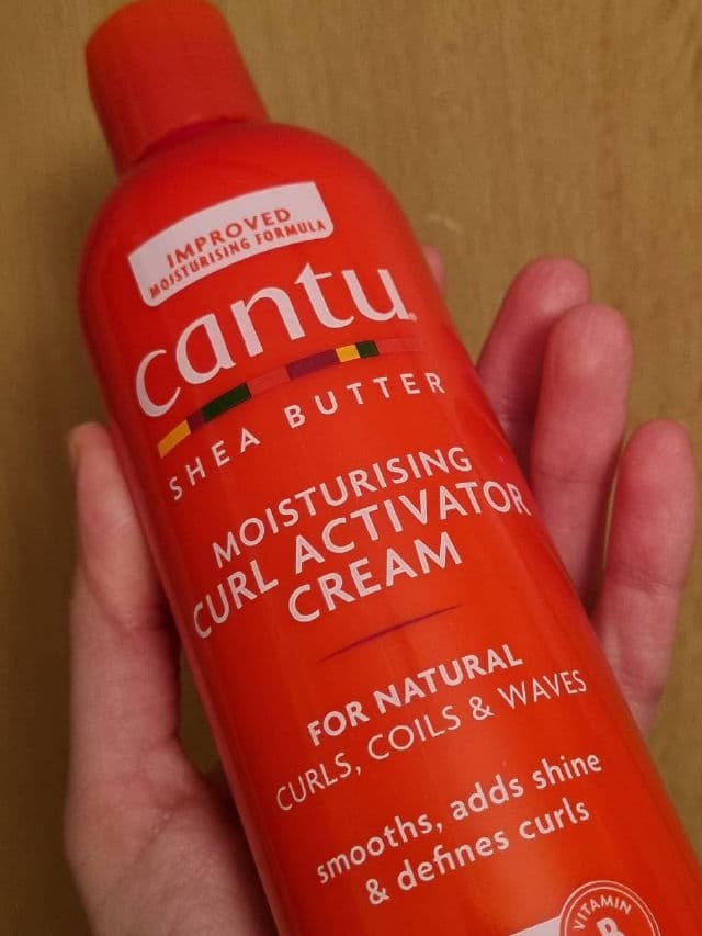 Cantu Shea Butter Moisturizing Curl Activator Cream review photo by glowandsunshine