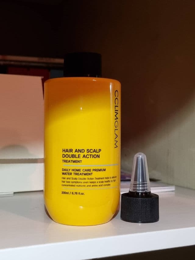 CCLIMGLAM Hair and Scalp Double Action Treatment review photo by glowandsunshine