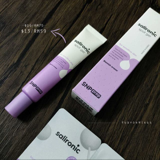 SNP Prep Salironic Spot Gel review photo by RubyonWings