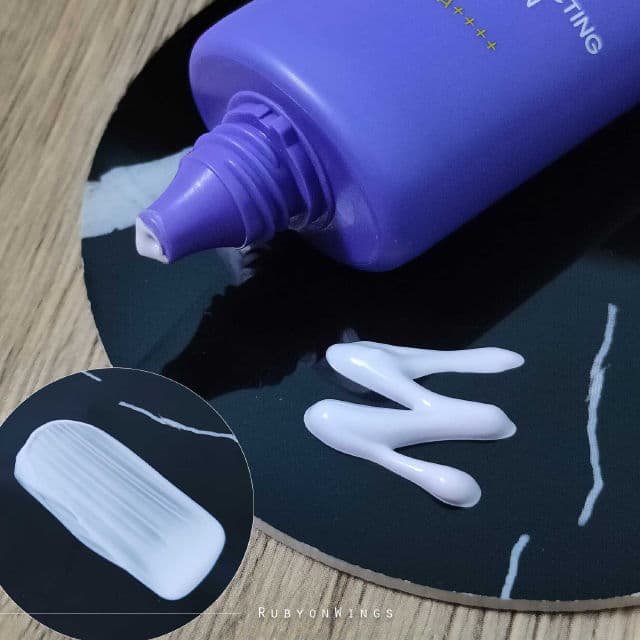 Beplain Sunmuse Tone-Up & Correcting Sunscreen SPF 50+ PA++++ review photo by RubyonWings