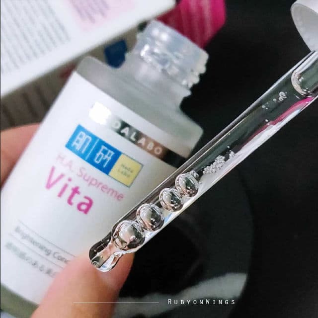 Hada Labo H.A. Supreme Vita Brightening Concentrate review photo by RubyonWings