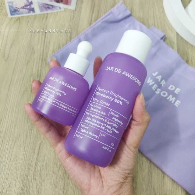 JAR DE AWESOME Perfect Brightening Blueberry 80% Vita Toner review photo by RubyonWings