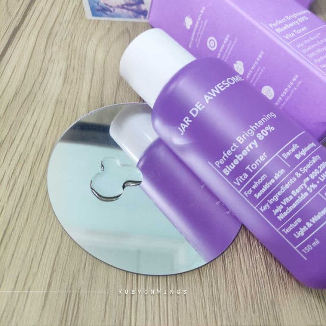 JAR DE AWESOME Perfect Brightening Blueberry 80% Vita Toner review photo by RubyonWings