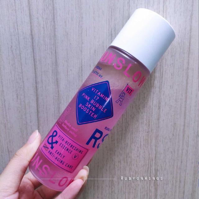 Vitamin 17 Pink Bubble Skin Booster product review