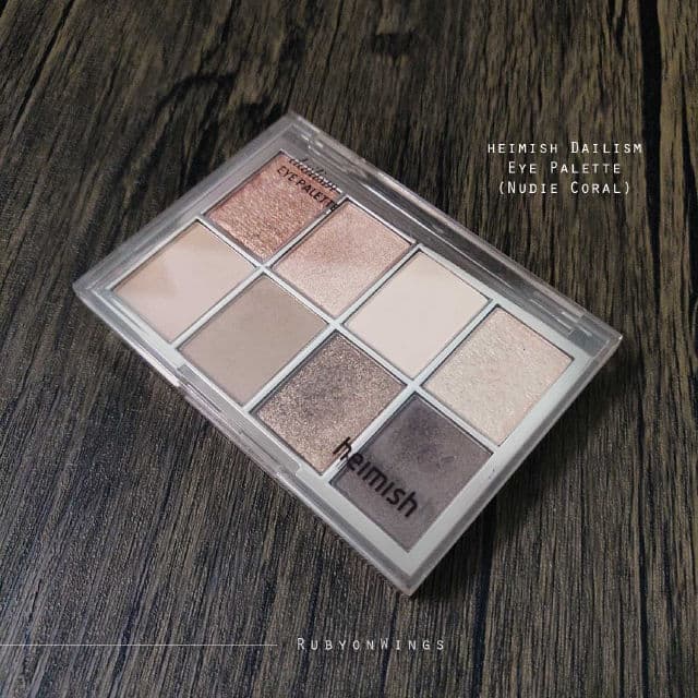 Heimish Dailism Eye Palette - Nudie Coral review photo by RubyonWings