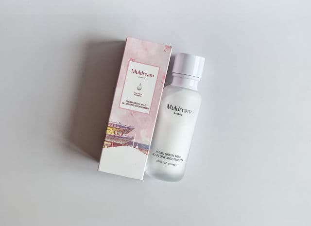 Muldream Vegan Green Mild All In One Moisturizer review photo by gixiyiy