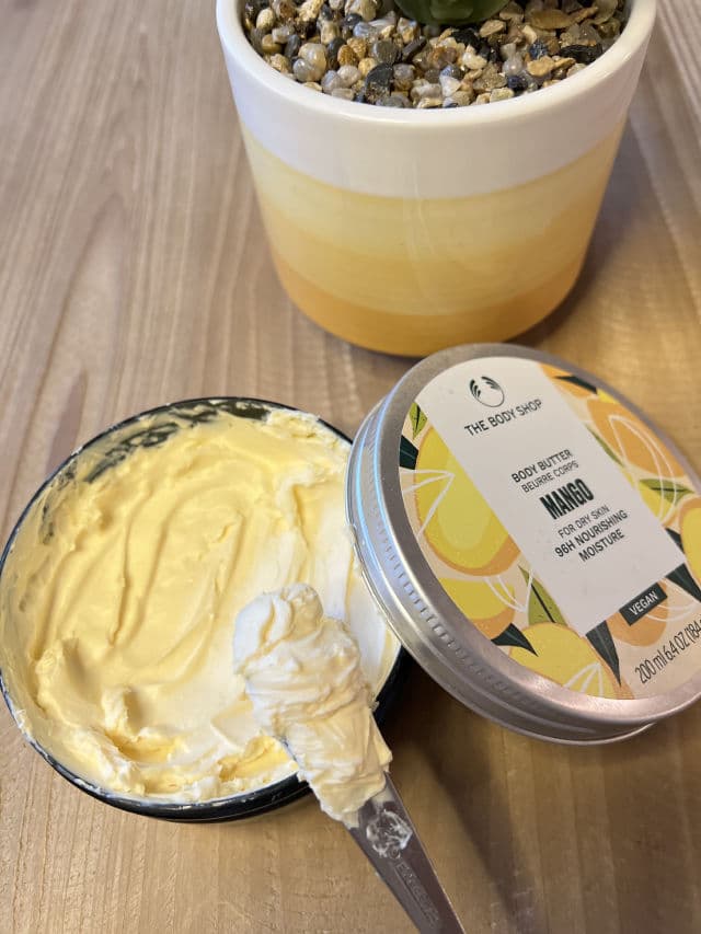 The Body Shop Mango Body Butter (Vegan) review photo by tnfriendrenee