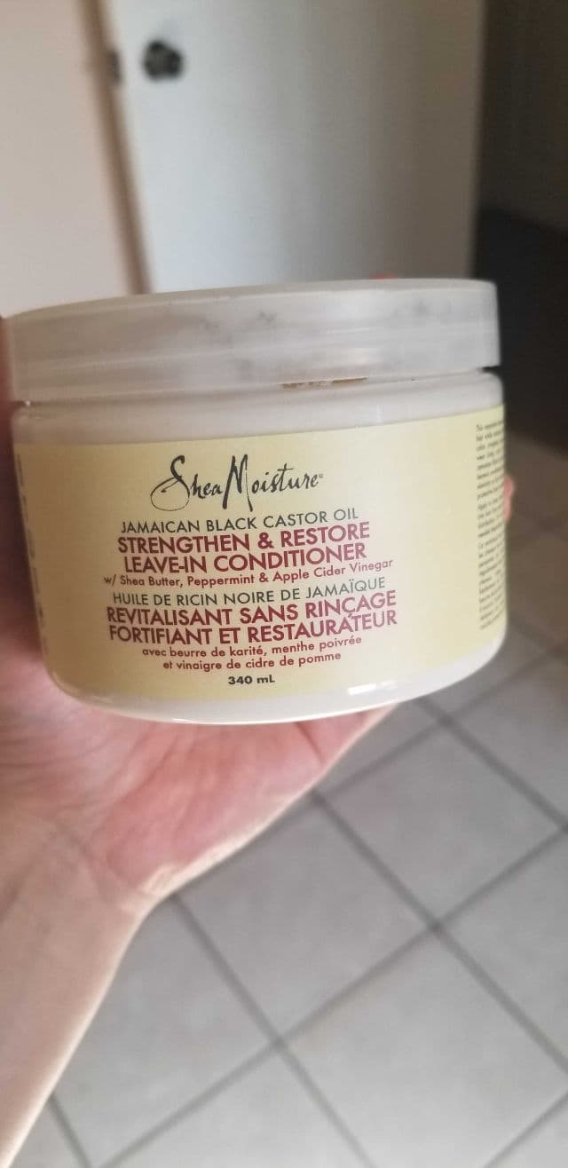 SheaMoisture Jamaican Black Castor Oil Strengthen & Restore Leave-In Conditioner review photo by theunfoundpearl