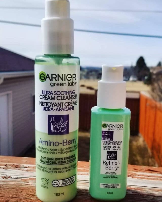 Garnier Green Labs Amino-Berry Soft Gentle Facial Cream Cleanser review photo by theunfoundpearl
