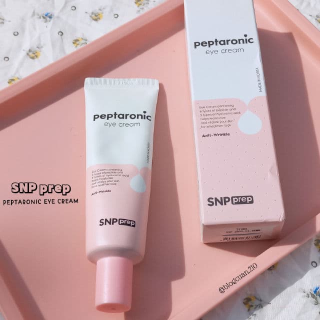 SNP Prep Peptaronic Eye Cream review photo by Blogcuan