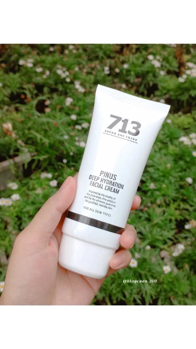 713 - seven one three Pinus Deep Hydration Facial Cream review photo by Blogcuan