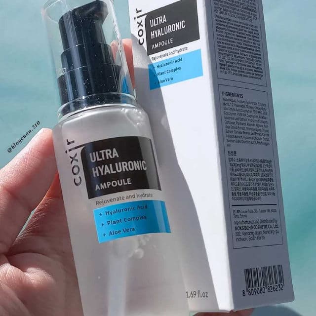 Coxir Ultra Hyaluronic Ampoule review photo by Blogcuan