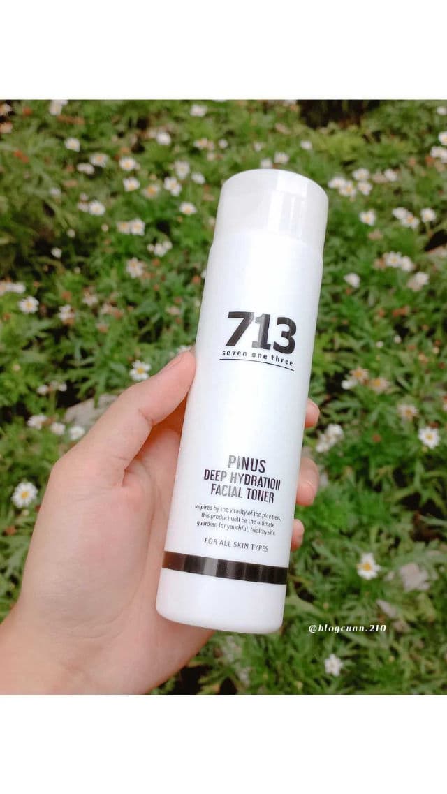 713 - seven one three Pinus Deep Hydration Facial Toner	 review photo by Blogcuan