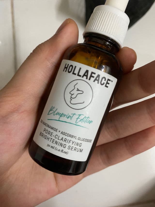 Hollaface Pore-Clarifying Brightening Serum (Blueprint Edition) review photo by deenaa1