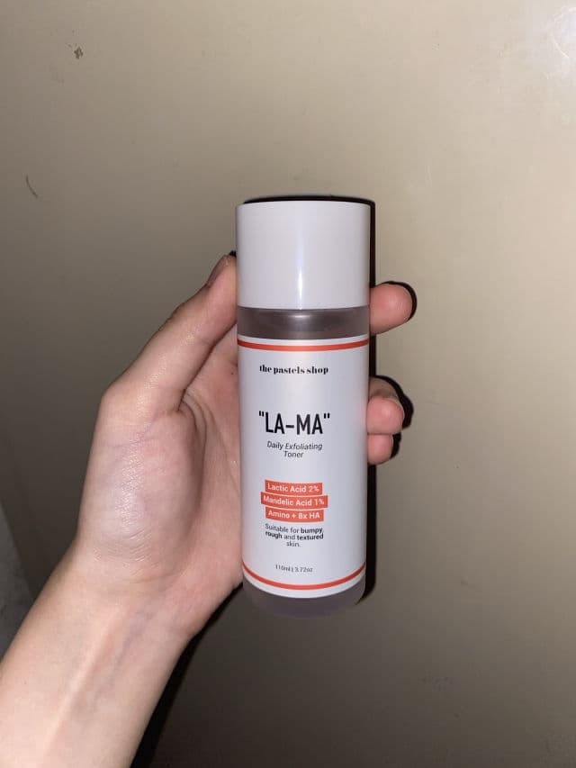 The Pastels Shop "JICAMA" 2% Lactic Acid + 1% Hyaluronic Acid Toner review photo by deenaa1